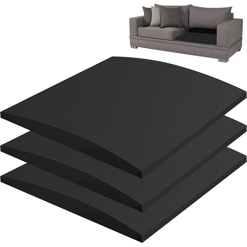 Sofa Cushion Support shown in the Black-3pcs option