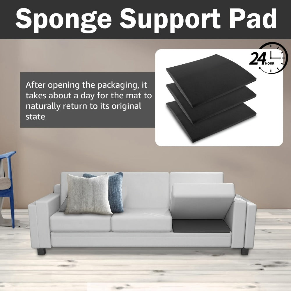 3-Piece Set Sofa Cushion Support with Tool-Free Assembly for Living Room detail image - detail view 6