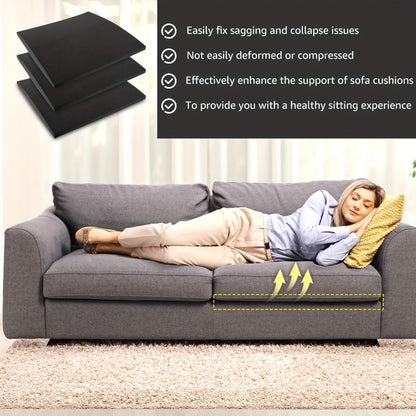 3-Piece Set Sofa Cushion Support with Tool-Free Assembly for Living Room detail image - detail view 8