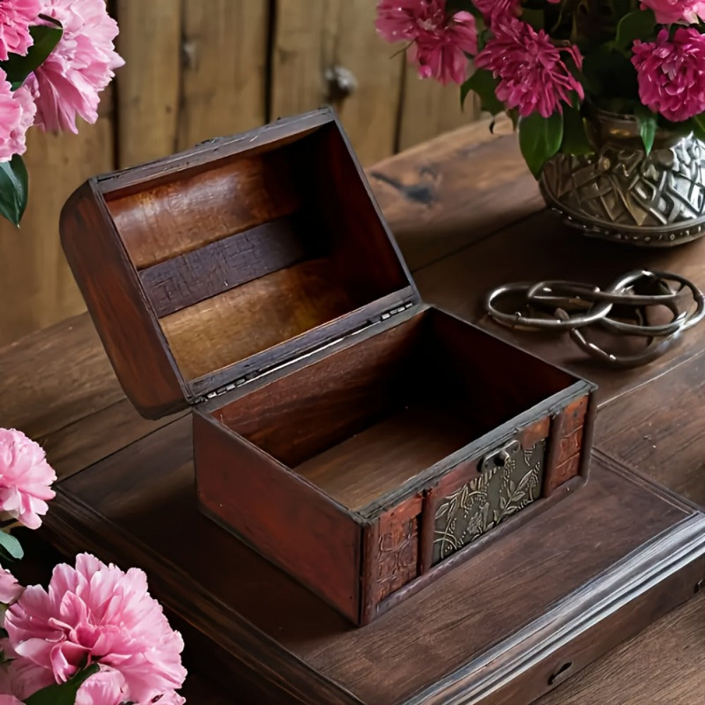 3-Piece Set Wood Jewelry Box for Practical Everyday Home Use in Bedroom detail image - detail view 6