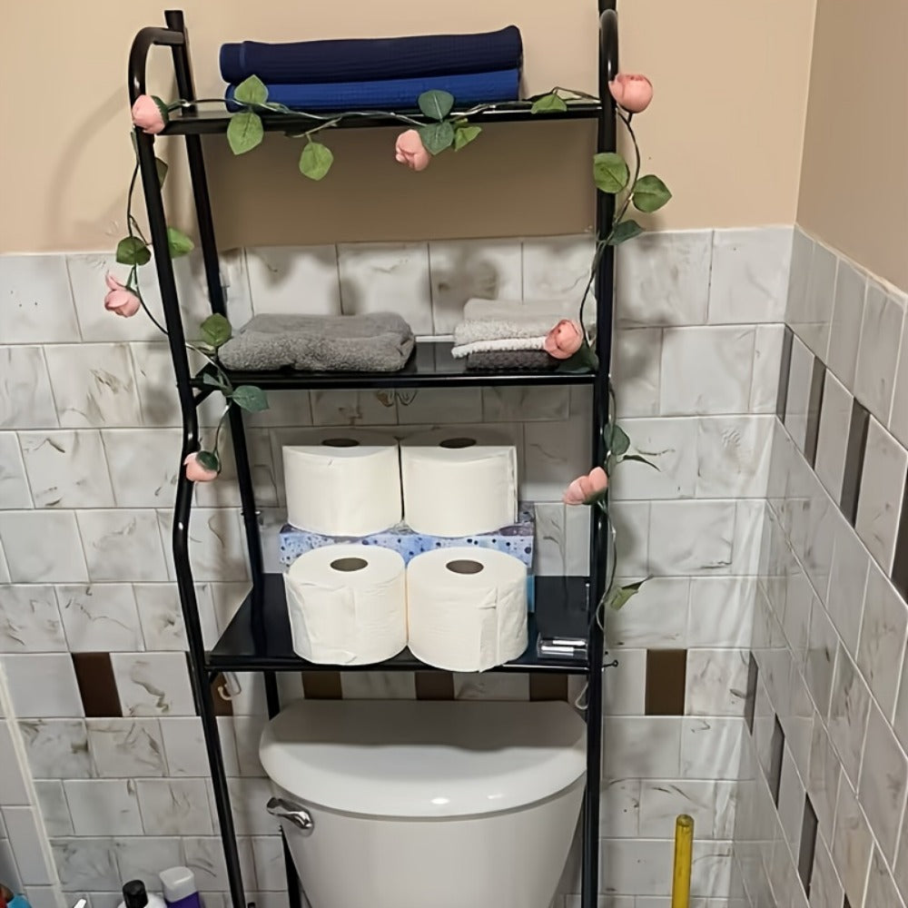 3-Tier Freestanding Bathroom Storage Shelf for Organized Everyday Storage detail image - detail view 3