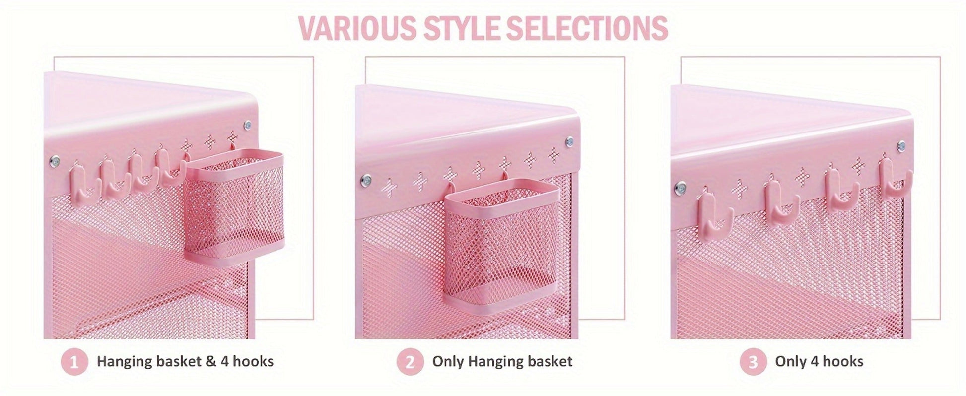 3-Tier Metal End Table, Living Room Accent Table for Bedroom detail image - detail view 6