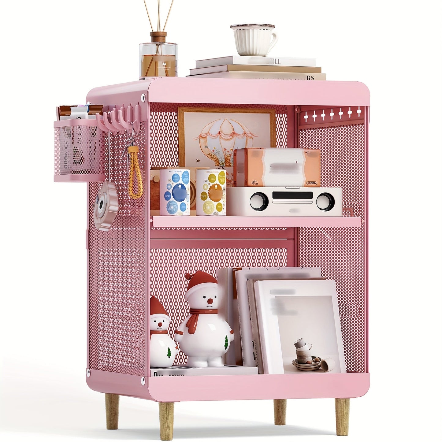 End Table shown in the pink option