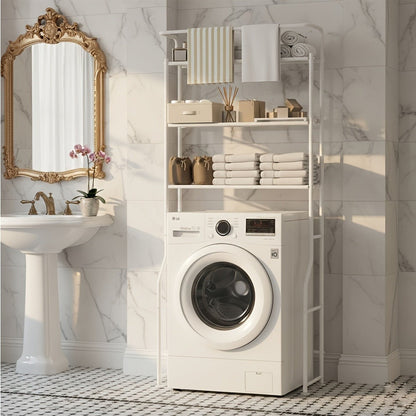 3-Tier Metal Over-the-Toilet Storage Organizer for Entryway and Bathroom detail image - detail view 5