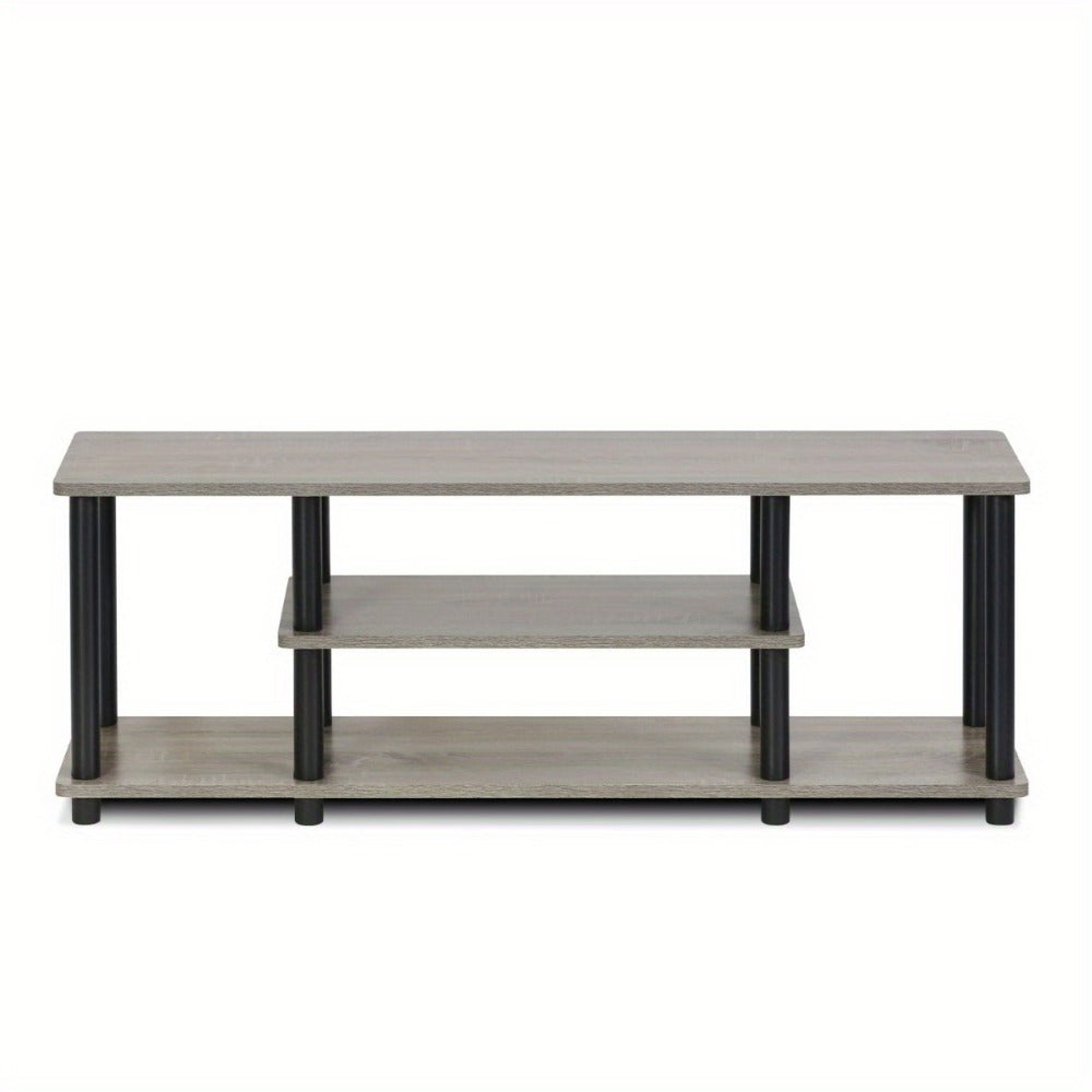 3-Tier TV Stand with Tool-Free Assembly and Open Shelves for Living Room detail image - detail view 4
