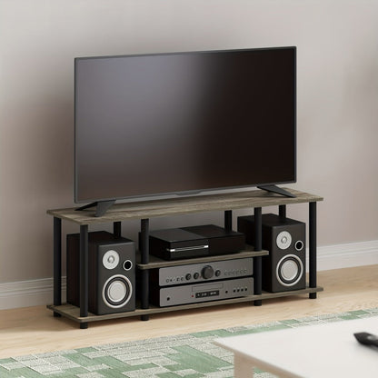 TV Stand, 3-Tier for 50" TVs No Tools Assembly - Modern Entertainment Center Console Table shown in the main product view