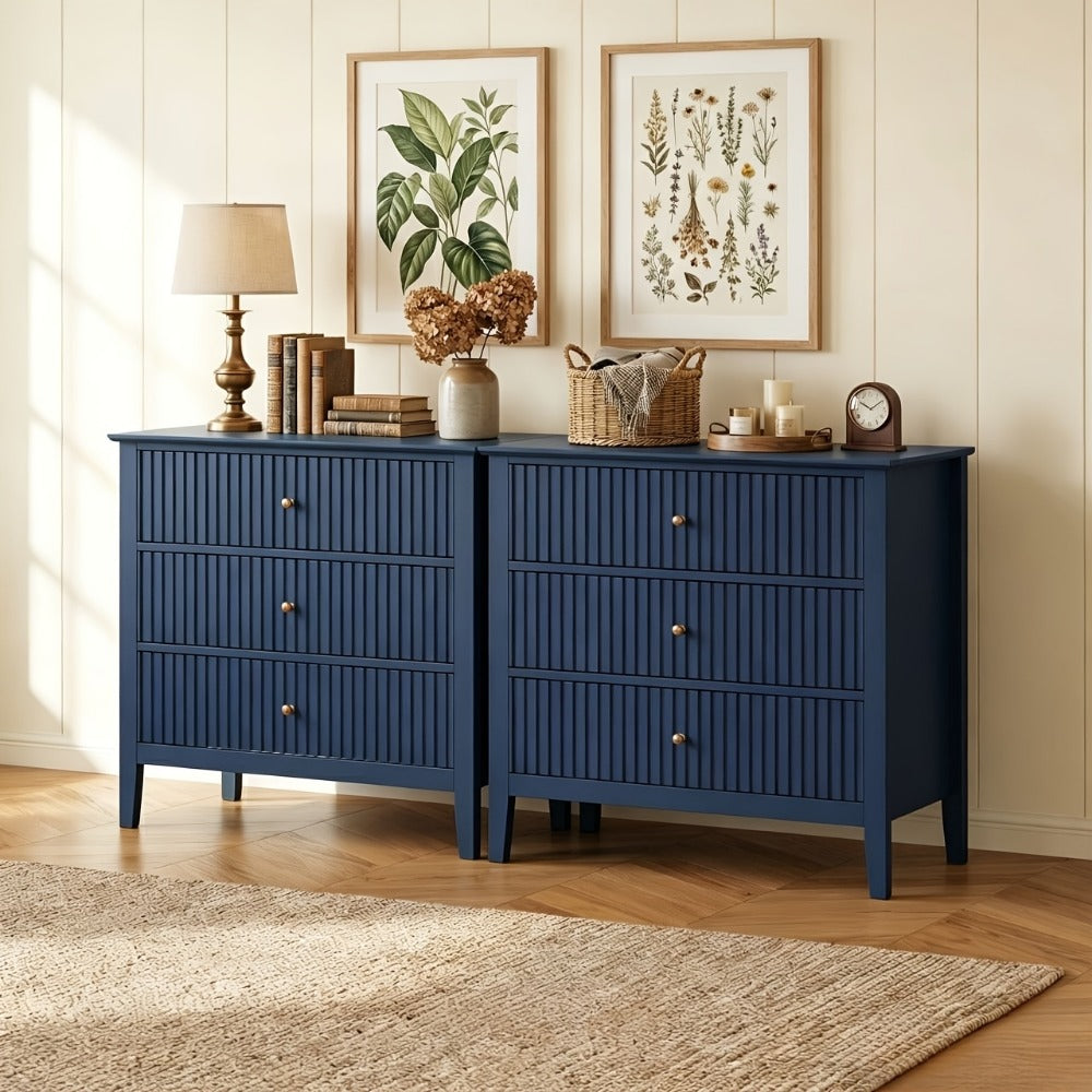 30-Inch Wood Nightstand, Bedroom Side Table for Practical Everyday Home Use detail image - detail view 11