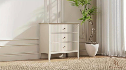 30-Inch Wood Nightstand, Bedroom Side Table for Practical Everyday Home Use detail image - detail view 12