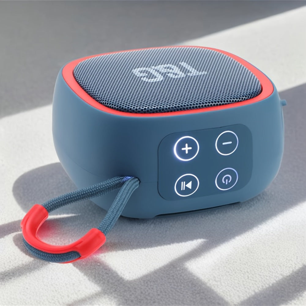 T&G TG659 Mini Bluetooth Speaker IPX4 Waterproof 3W Loud Sound Type-C Rechargeable Wireless Speaker for Pool Party Beach Camping Travel Compatible with Smartphones Tablets TV