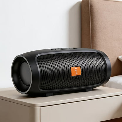 Portable Bluetooth Speaker with RGB Lights & Subwoofer – 5.2 Panoramic Surround Sound, Dual Speakers, Small Stereo Wireless Speaker for Home, Desktop, Holiday Gift for Men & Women
