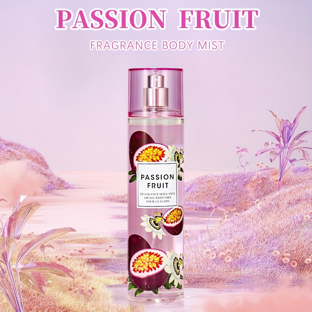 Floral and Fruit Body Mist Spray, 8 fl oz / 236ml in Fourteen Exact Scent Options for External Body Use