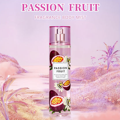 Floral and Fruit Body Mist Spray, 8 fl oz / 236ml in Fourteen Exact Scent Options for External Body Use