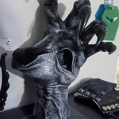 Gothic Demon Hand Wall Hanging Statue Devil Claw Sculpture Halloween Wall Art Decor for Living Room for Garden, Patio and Yard Use