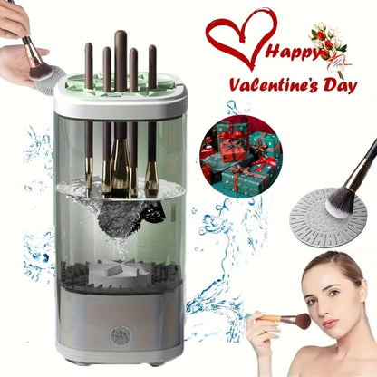 Electric Makeup Brush Cleaner 7000RPM Handheld Automatic USB & Battery Powered - Cosmetic, for Makeup, Travel and Everyday Vanity Use