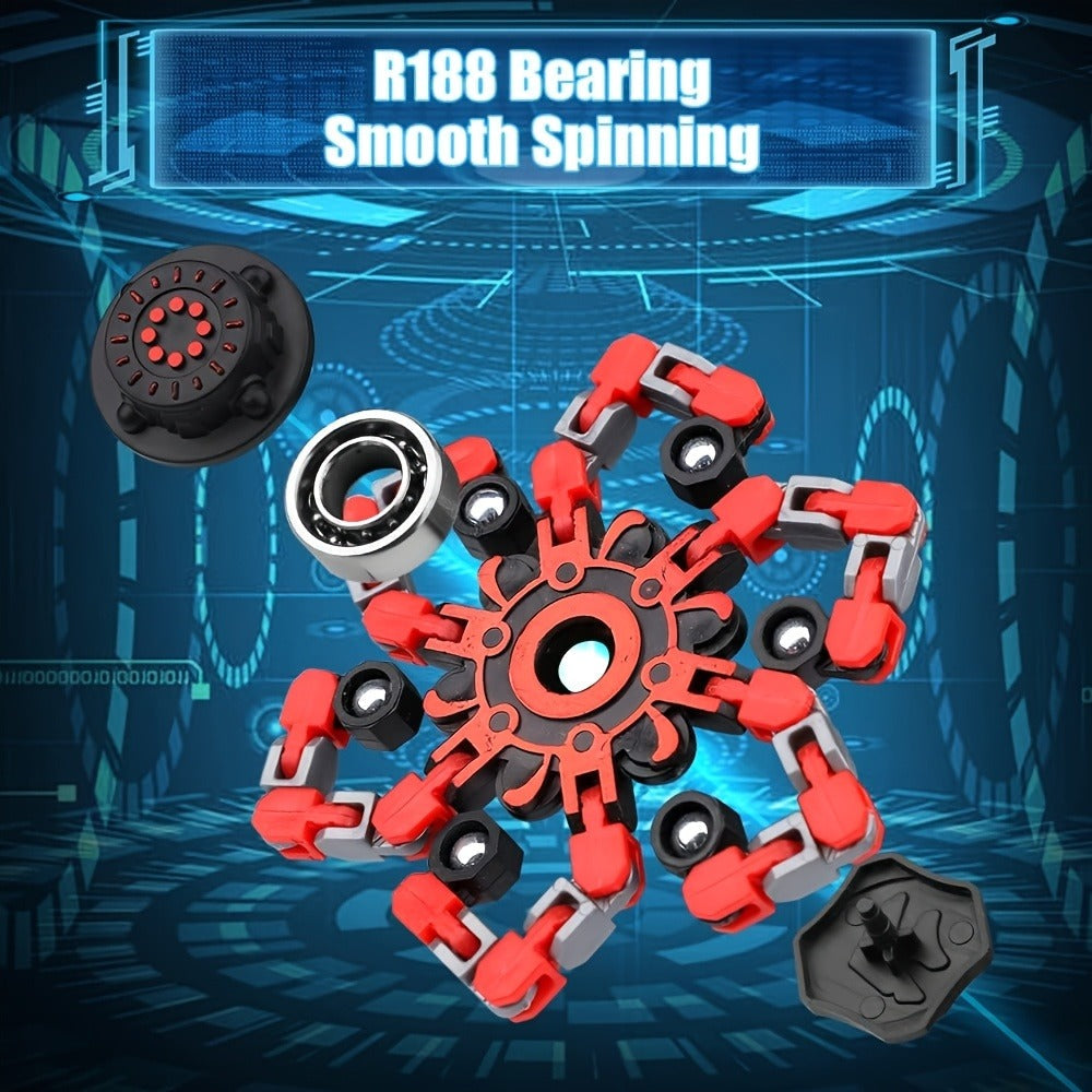 Robot Fidget Spinner Set with 10- or 15-Piece Standard and Luminous Checkout Configurations