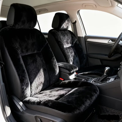 Car Seat Covers 5-Seat Plush Full-Wrap Set with Front and Rear Coverage in Seven Color Options
