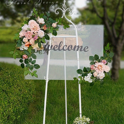 Artificial Roses Box Set for Wedding Bouquet, DIY Centerpiece & Home Decoration – Pink Valentine's Day Spring Flowers