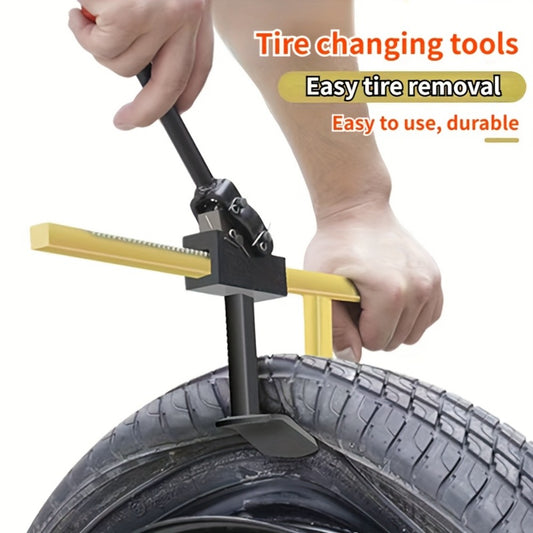 Manual Tire Changing Tool Heavy Duty Steel – Tubeless Tire Removal & Installation Bar, Multi-Purpose Tire Iron Lever for Car Motorcycle ATV, 1 Pc