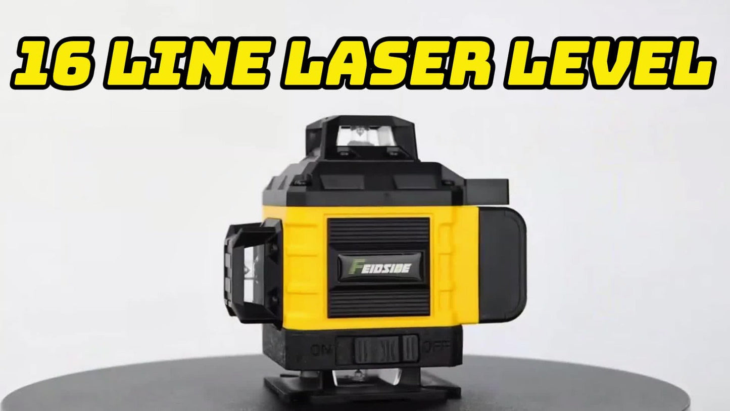16-Line-Labeled Laser Level Kits in Five Packages with Tripod and No-Tripod Checkout Options