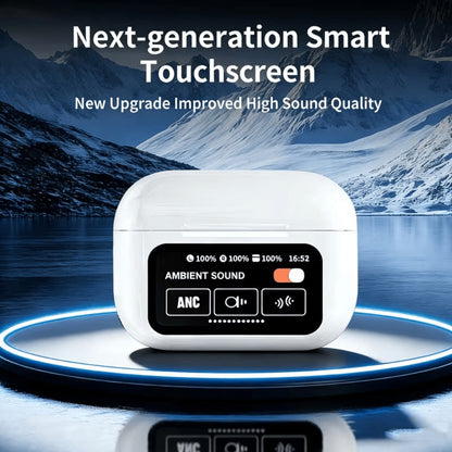 Wireless Earbuds 3-in-1 Standard, Translation or Screen Models with HD Calls and Charging Case