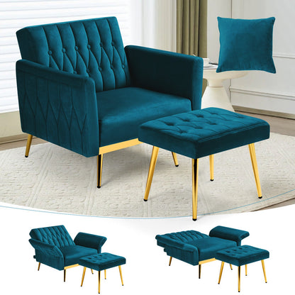 Accent Chair shown in the PEACOCK option