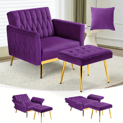 Accent Chair shown in the PURPLE option