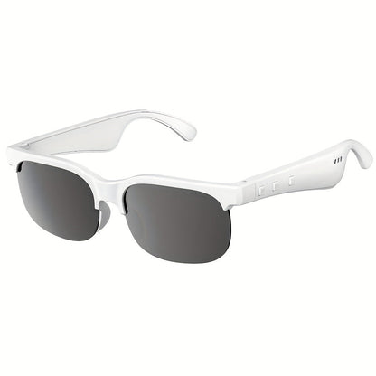 Open Ear Bluetooth Audio Glasses with Built-In Earbuds – Wireless Smart Sunglasses for Music & Hands-Free Calls, Anti-Glare Lenses, Driving Sports Outdoor, Unisex | 7 Colors