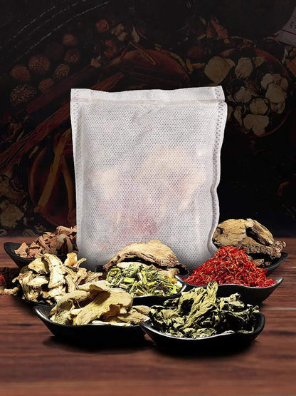 Herbal Foot Soak Packets 20 Pack 12 Chinese Herbs Motherwort Foot Bath Bags Warming Cold Feet Circulation Relief Relaxation All Seasons Home Spa Pedicure Prep Natural Wellness