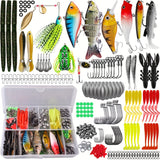 209pcs Fishing Lures Kit