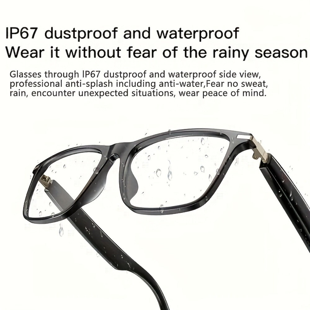Smart Glasses 160-Language Translation Eyewear with Open-Ear Audio and Ten Photochromic or Filter Lens Options