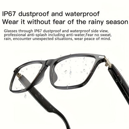 Smart Glasses 160-Language Translation Eyewear with Open-Ear Audio and Ten Photochromic or Filter Lens Options