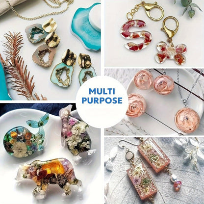 Crystal Clear UV Resin 500g or 1000g, Hard Gloss Fast Low Odor UV Epoxy Resin for Jewelry Making Keychains Pendants Resin Art Crafts