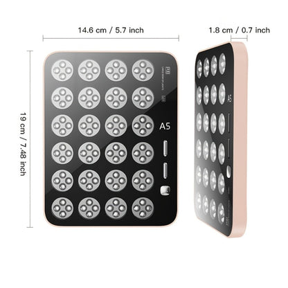 LED Light Therapy Device for Face & Body with Stand - Home Spa