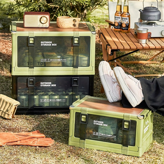 Collapsible Storage Box | Foldable Camping Outdoor Travel Organizer