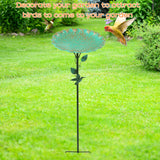 Green Bird Bath