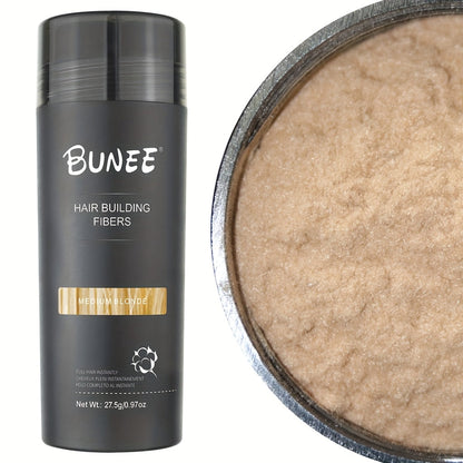 27.5-Gram Hair Fiber Powder in Seven Shades from Black and Brown to Blonde, Auburn and Gray