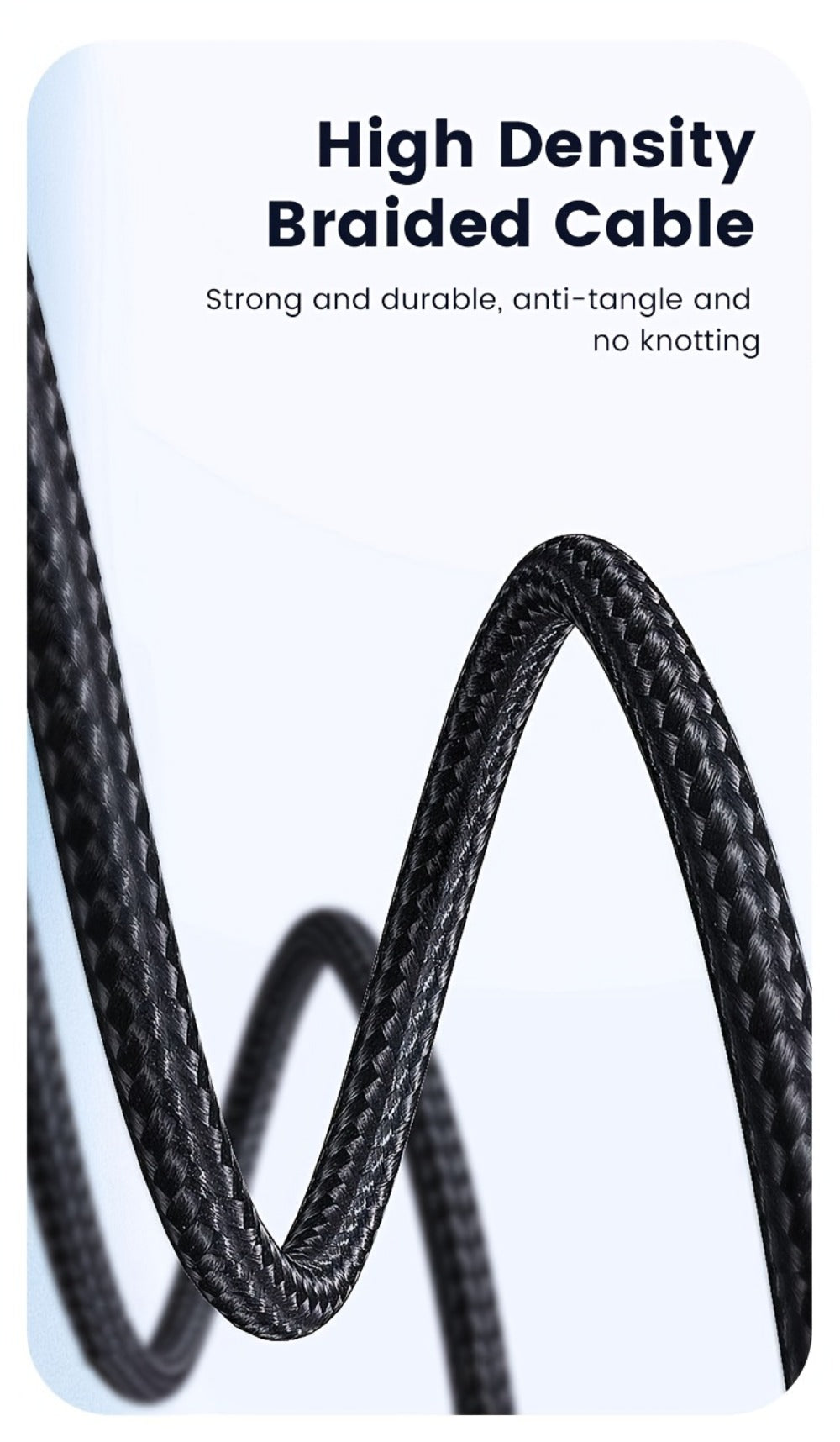 Right-Angle USB Charging Cable with USB-A or USB-C Input Options, 100W Marking and 1 m or 2 m Lengths