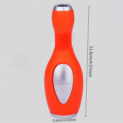 Bowling Ball Lighter Novelty Metal Torch Refillable Windproof Direct Inject Butane Igniter for Camping Grilling BBQ Candles Gift Decoration Silver White Orange Black Blue