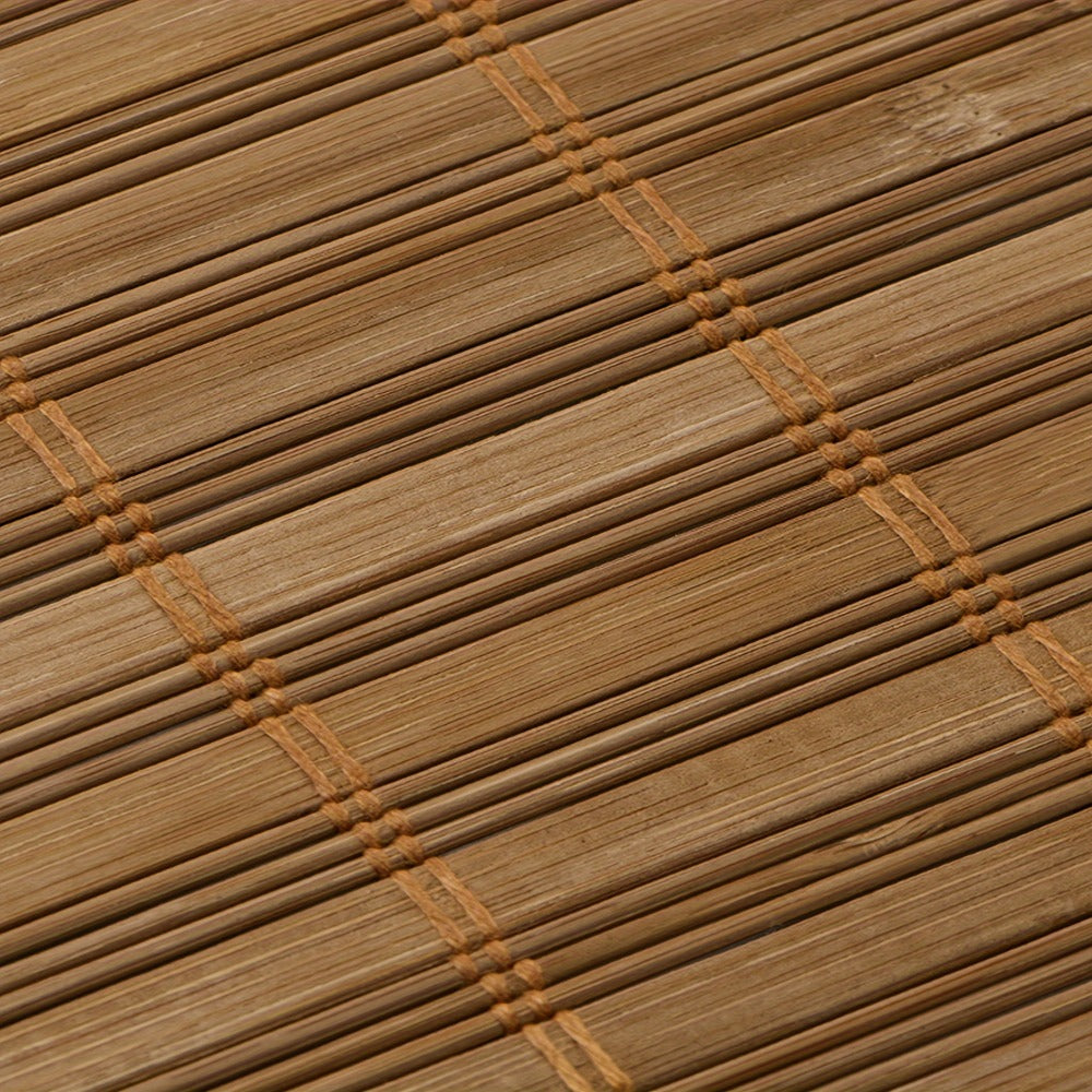 Woven Bamboo Roman Window Shade in Six Exact Color Names, 60-Inch Height and Widths from 23 to 48 Inches