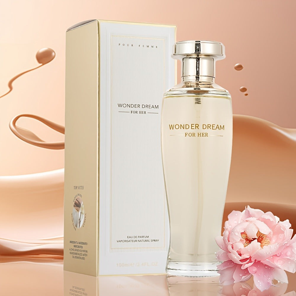 Women's Perfume Spray 100ml - Long Lasting White Musk Sandalwood Vanilla Fragrance | Warm Floral EDP for Dating Daily Wear Parties Gift for Her 3.4oz 1-2pcs