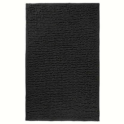 Chenille Bath Rug Extra Thick Soft Absorbent Non-Slip Bathroom Mat Machine Washable, Multiple Sizes & Colors