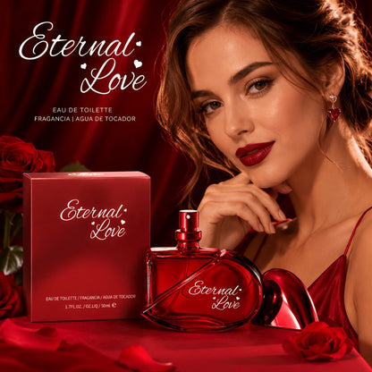 Perfume for Women Love Floral EDP in Sculptural Red Bottle with Fresh Romantic Source Profile