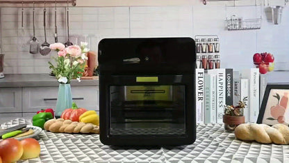 12Qt Air Fryer Convection Oven with Viewing Window, Touchscreen Panel, 12 Function Icons and Two Colors
