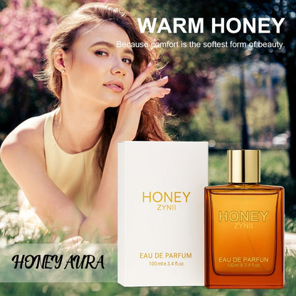 Perfume Unisex Amber Nectar or Liquid Golden with Honey, Agarwood, Bergamot, Patchouli and Vanilla