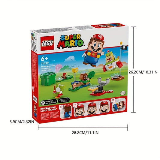 Interactive Mario Building Set LEGO 71439 – Adventures with Interactive LEGO Mario Starter Course 218 Pcs, STEM Toy for Kids Ages 6+, Birthday & Holiday Gift for Boys & Girls