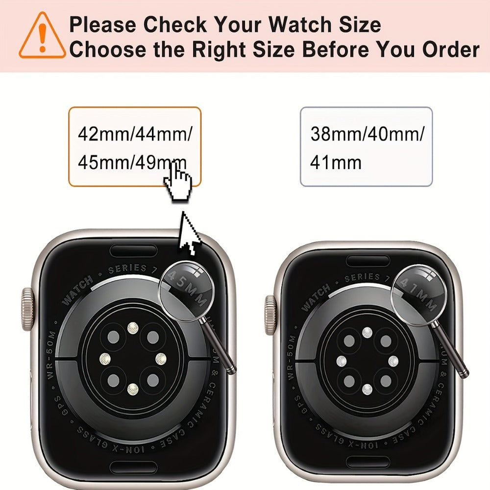Coffee Brown Synthetic Leather Watch Band with Buckle for Apple Watch 38/40/41mm and S10 42mm