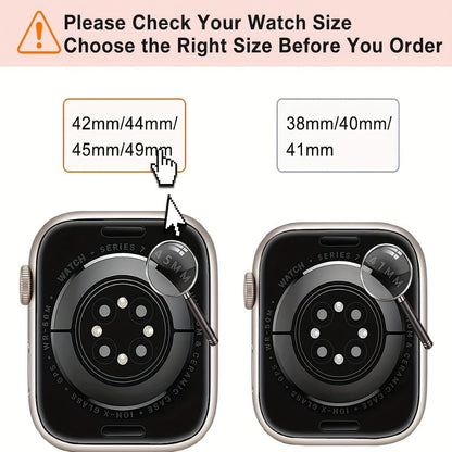 Coffee Brown Synthetic Leather Watch Band with Buckle for Apple Watch 38/40/41mm and S10 42mm