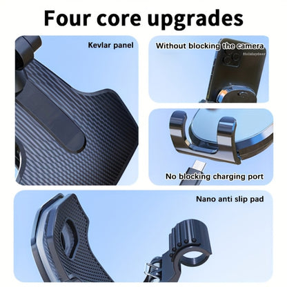 360-Degree Car Phone Holder Dashboard Mount – Universal Navigation Bracket Clip for Home & Car | Multi-Functional Adjustable Phone Stand | Deep Grey