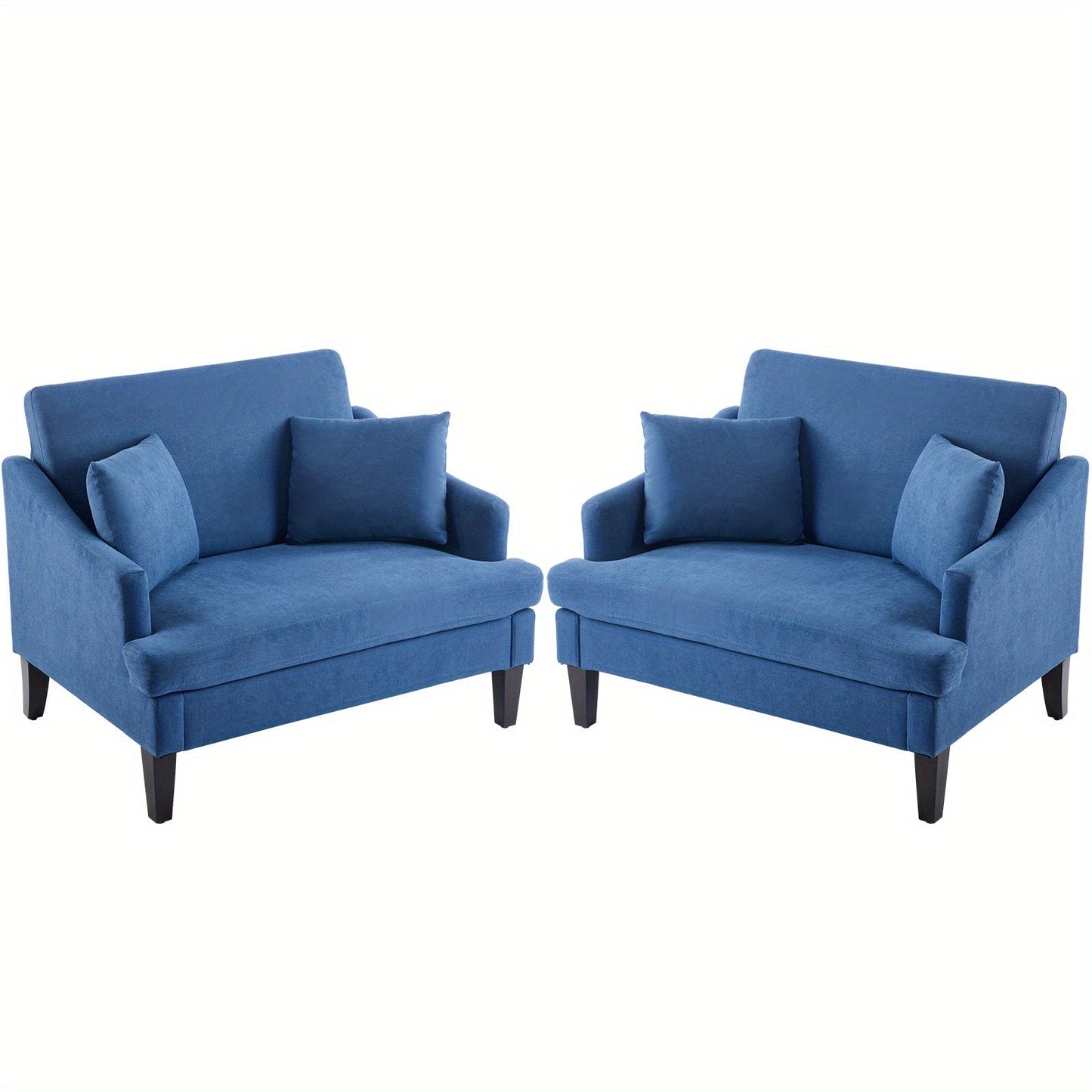 Accent Chair shown in the Blue, Set Of 2 option