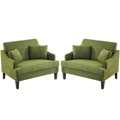 33.5-Inch Oversized Accent Chair with Memory Foam, Bedroom Reading Chair for Living Room detail image - detail view 13